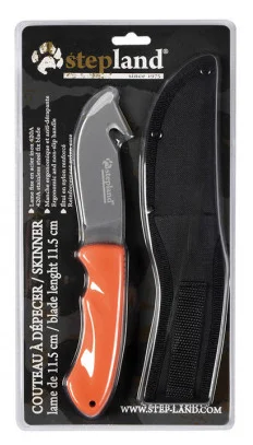 Couteau Orange Chasse (a dépecer) - Image 2