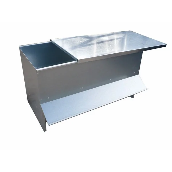 Trémie Galvanisée 90 Litres Double Face